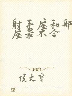 射手座和哪个星座最不合