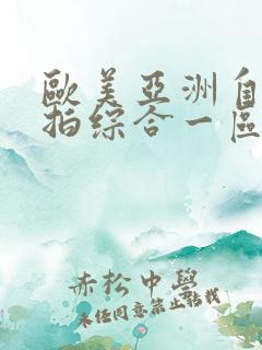 欧美亚洲自拍偷拍综合一区