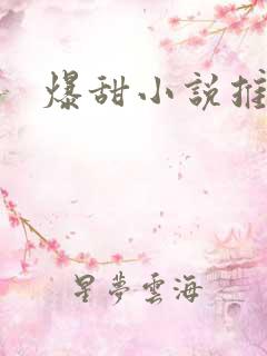 爆甜小说推文