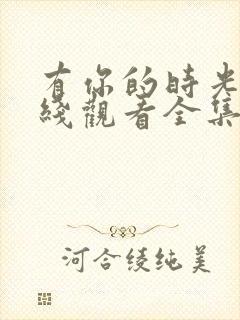 有你的时光里在线观看全集免费高清