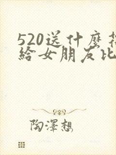 520送什么花给女朋友比较好