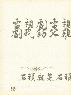 电视剧电视连续剧我的父亲我的兵