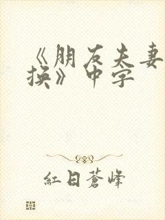 《朋友夫妻:交换》中字