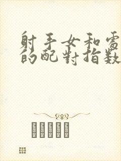 射手女和处女男的配对指数