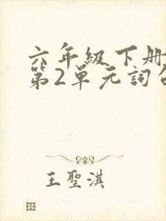 六年级下册语文第2单元词句段运用