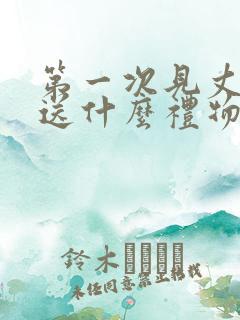 第一次见丈母娘送什么礼物比较好