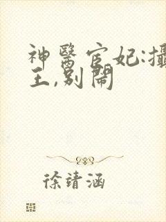 神医宦妃:摄政王,别闹