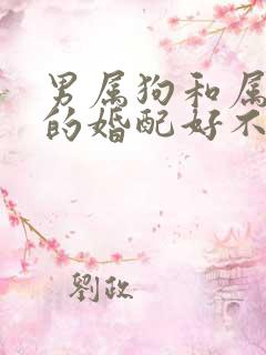 男属狗和属牛女的婚配好不好