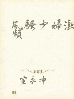 风骚少妇激情视频