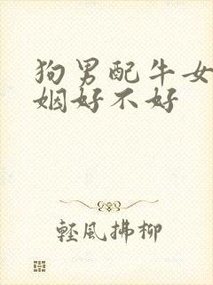 狗男配牛女的婚姻好不好