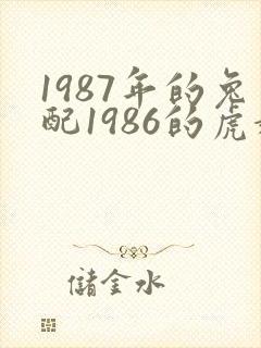 1987年的兔配1986的虎婚姻怎么样
