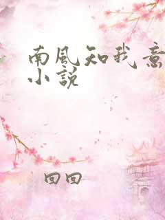 南风知我意全集小说