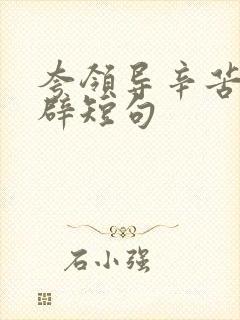 夸领导辛苦最精辟短句