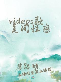 videos欧美同性恋