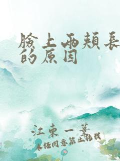 脸上两颊长了斑的原因