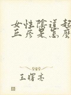 女性阴道起小红丘疹是怎么回事