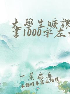大学生旷课检讨书1000字左右