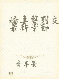 娇妻系列交换的最新章节