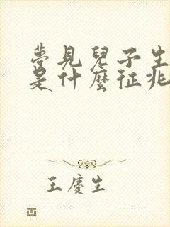 梦见儿子生小孩是什么征兆