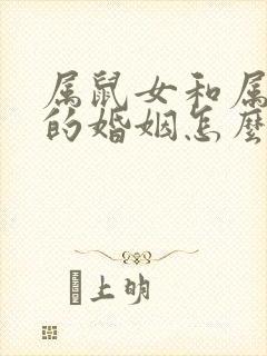 属鼠女和属鼠男的婚姻怎么样