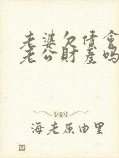 老婆欠债会冻结老公财产吗