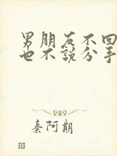 男朋友不回信息也不说分手什么意思