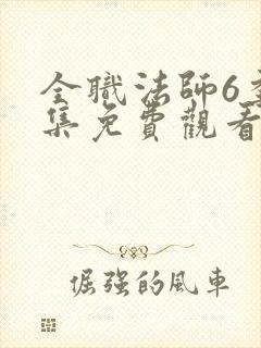 全职法师6季全集免费观看