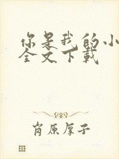 你是我的小确幸全文下载