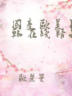 国产 欧美 日韩 在线 精品