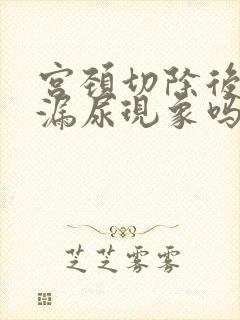 宫颈切除后会有漏尿现象吗