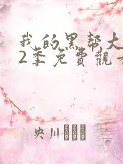 我的黑帮大佬第2季免费观看高清版下