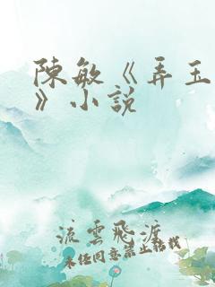 陈敏《弄玉偷香》小说