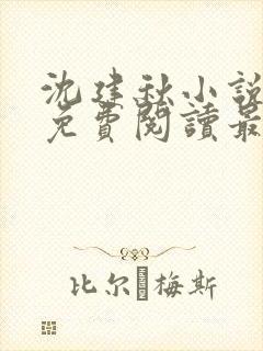 沈建秋小说全文免费阅读最新章节