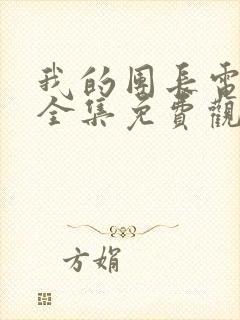 我的团长电视剧全集免费观看高清