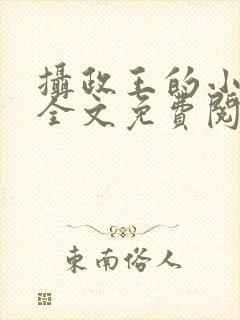 摄政王的小毒妃全文免费阅读