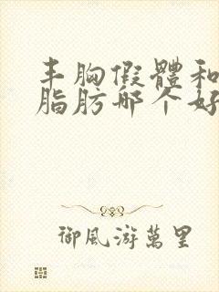 丰胸假体和自身脂肪哪个好