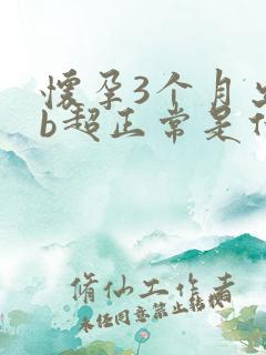 怀孕3个月出血b超正常是什么原因