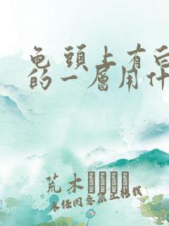 龟 头上有白色的一层用什么药