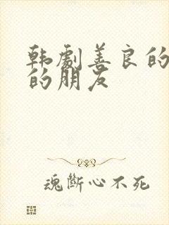 韩剧善良的妈妈的朋友