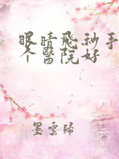 眼睛飞秒手术哪个医院好