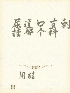 尿道口有刺痛感挂哪个科