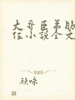 大哥臣弟助你上位小说全文阅读