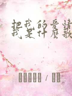 把我的爱情还给我是什么歌