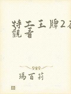 特工王牌2在线观看