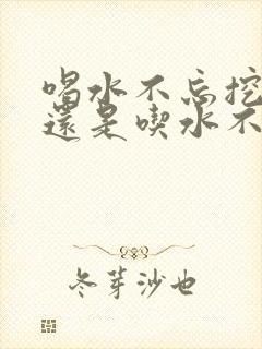 喝水不忘挖井人还是吃水不忘挖井人