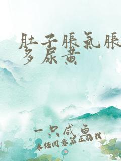 肚子胀气胀痛屁多尿黄