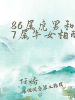 86属虎男和97属牛女相配吗