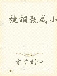 被调教成小母狗