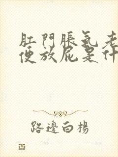 肛门胀气老想大便放屁是什么原因