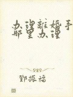 办理离婚手续到哪里办理